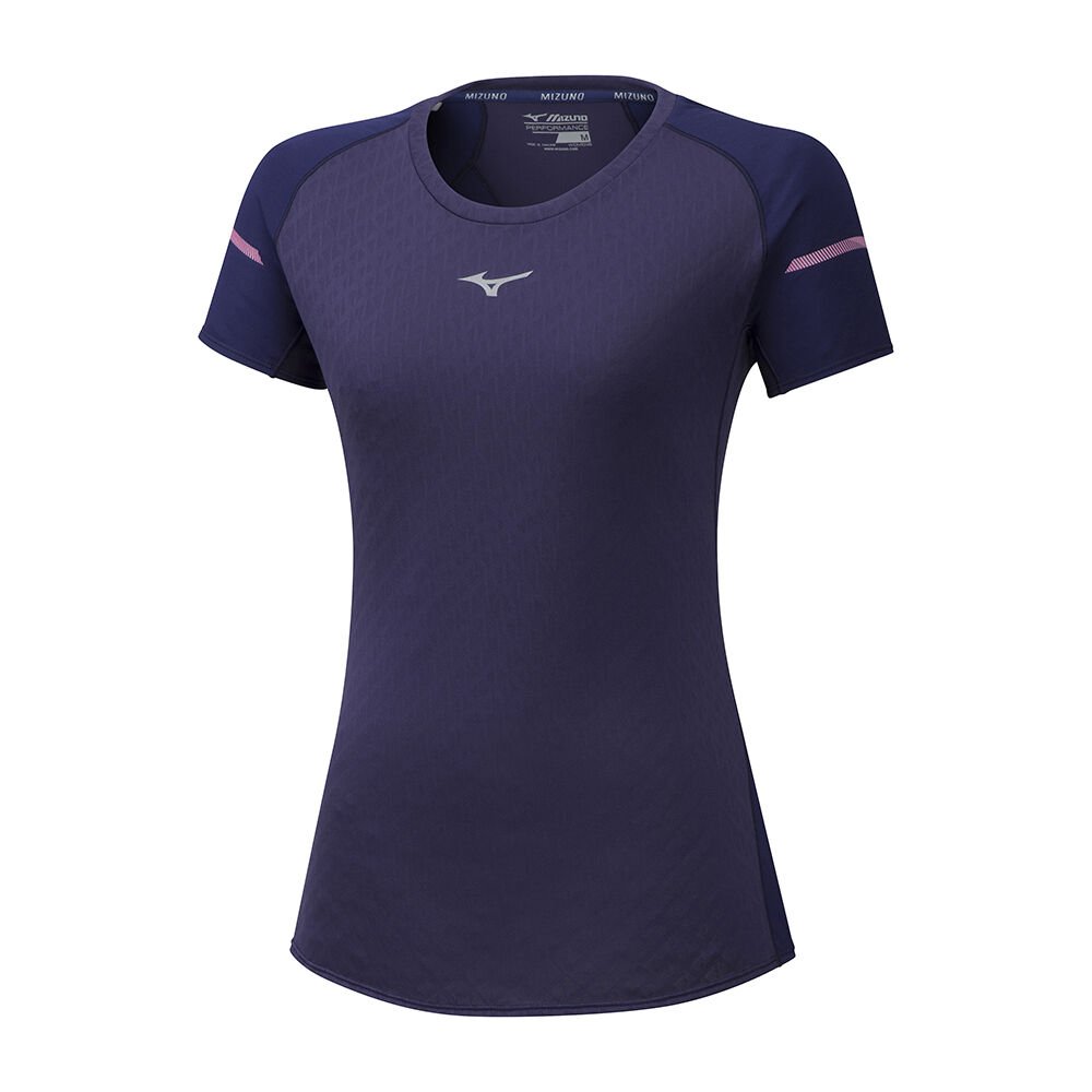 Damske Tričko Mizuno Alpha Bezecke Nachový Vypredaj UCFW73594